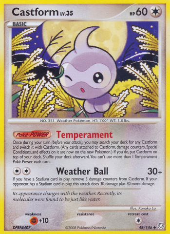 Castform (48/146) [Diamond & Pearl: Legends Awakened] - Comfy Hobbies