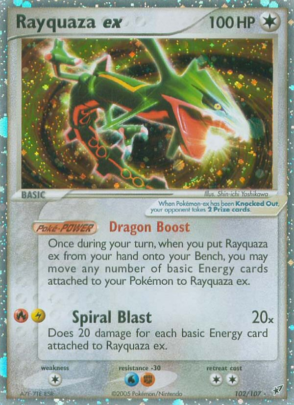 Rayquaza ex (102/107) [EX: Deoxys] - Comfy Hobbies