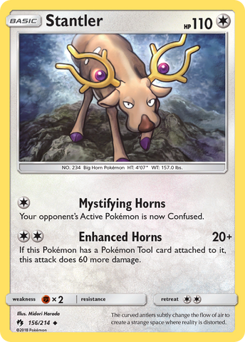 Stantler (156/214) [Sun & Moon: Lost Thunder] - Comfy Hobbies