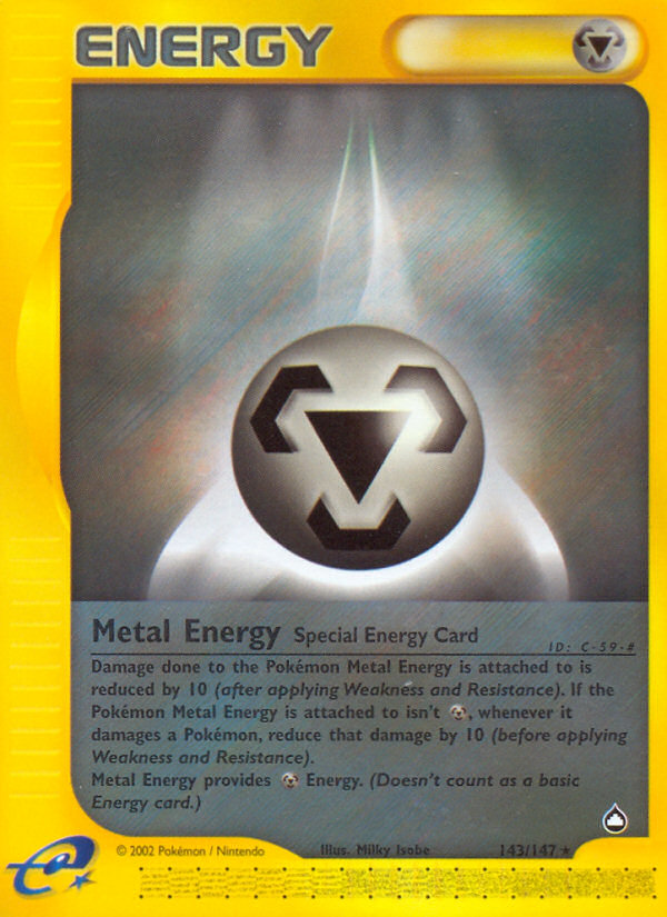 Metal Energy (143/147) [Aquapolis] - Comfy Hobbies