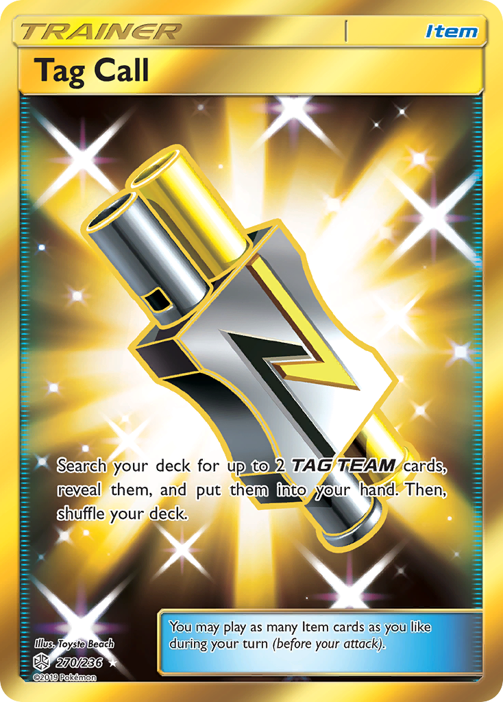 Tag Call (270/236) [Sun & Moon: Cosmic Eclipse] - Comfy Hobbies