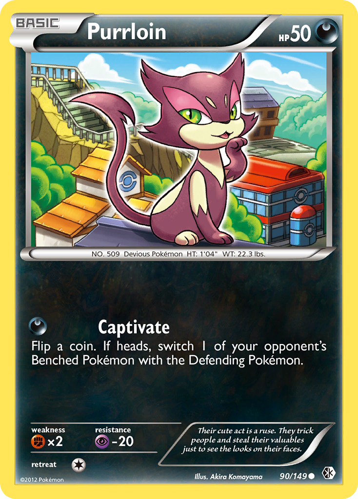 Purrloin (90/149) [Black & White: Boundaries Crossed] - Comfy Hobbies