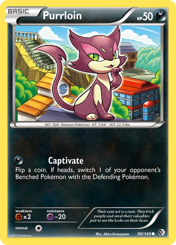 Purrloin (90/149) [Black & White: Boundaries Crossed] - Comfy Hobbies