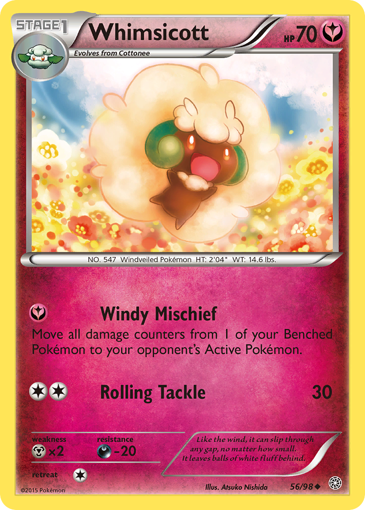Whimsicott (56/98) [XY: Ancient Origins] - Comfy Hobbies