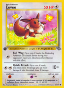 Eevee (51/64) [Jungle 1st Edition] - Comfy Hobbies