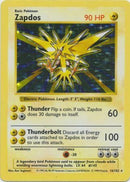Zapdos (16/102) [Base Set Shadowless Unlimited] - Comfy Hobbies