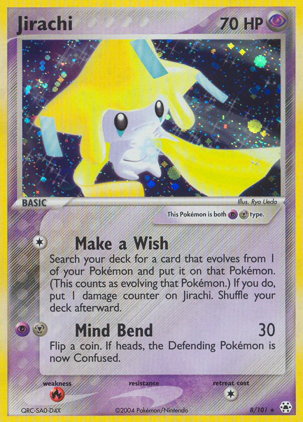 Jirachi (8/101) [EX: Hidden Legends] - Comfy Hobbies