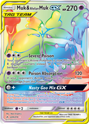Muk & Alolan Muk GX (220/214) [Sun & Moon: Unbroken Bonds] - Comfy Hobbies