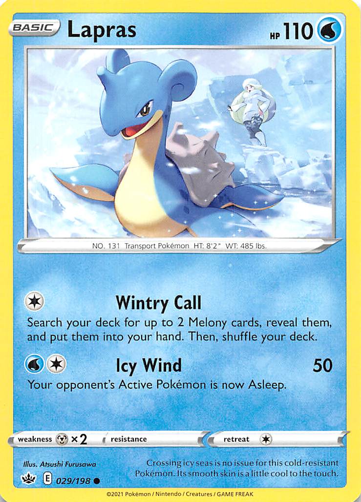 Lapras (029/198) [Sword & Shield: Chilling Reign] - Comfy Hobbies