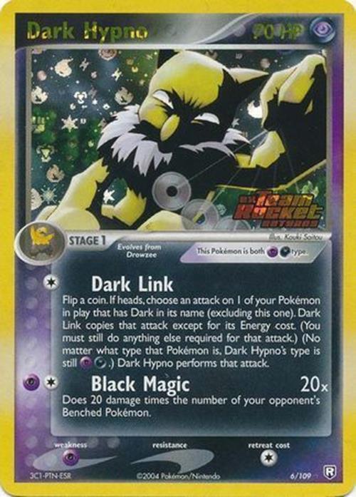 Dark Hypno (6/109) (Stamped) [EX: Team Rocket Returns] - Comfy Hobbies