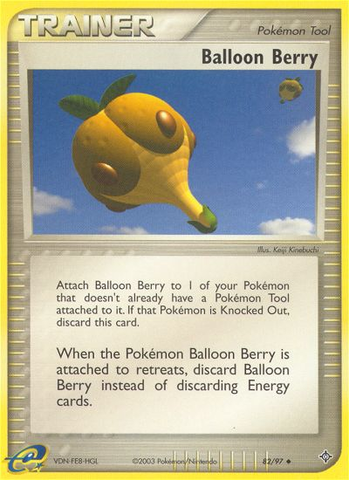 Balloon Berry (82/97) [EX: Dragon] - Comfy Hobbies