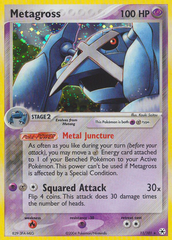 Metagross (11/101) [EX: Hidden Legends] - Comfy Hobbies