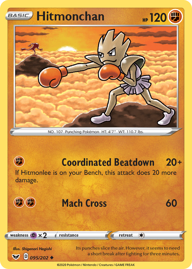 Hitmonchan (095/202) [Sword & Shield: Base Set] - Comfy Hobbies