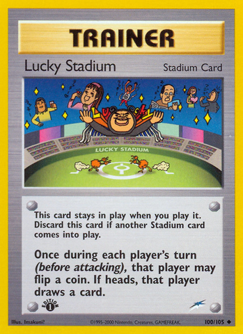 Lucky Stadium (100/105) [Neo Destiny 1st Edition] - Comfy Hobbies