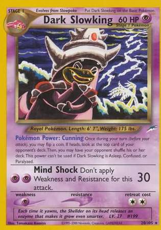 Dark Slowking (20/105) [Neo Destiny Unlimited] - Comfy Hobbies