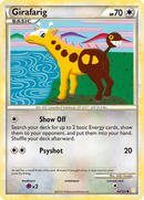 Girafarig (64/123) [HeartGold & SoulSilver: Base Set] - Comfy Hobbies