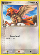 Spearow (61/100) [EX: Crystal Guardians] - Comfy Hobbies