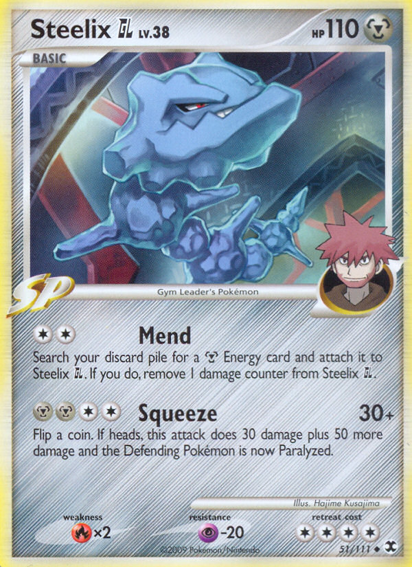 Steelix GL (51/111) [Platinum: Rising Rivals] - Comfy Hobbies