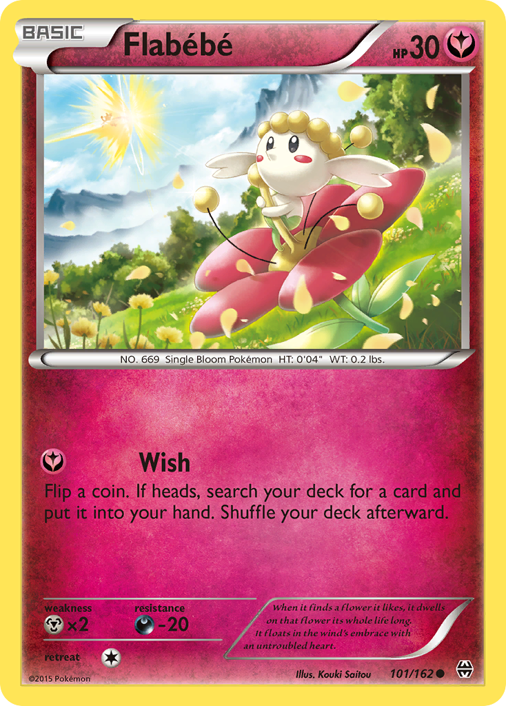 Flabebe (101/162) [XY: BREAKthrough] - Comfy Hobbies