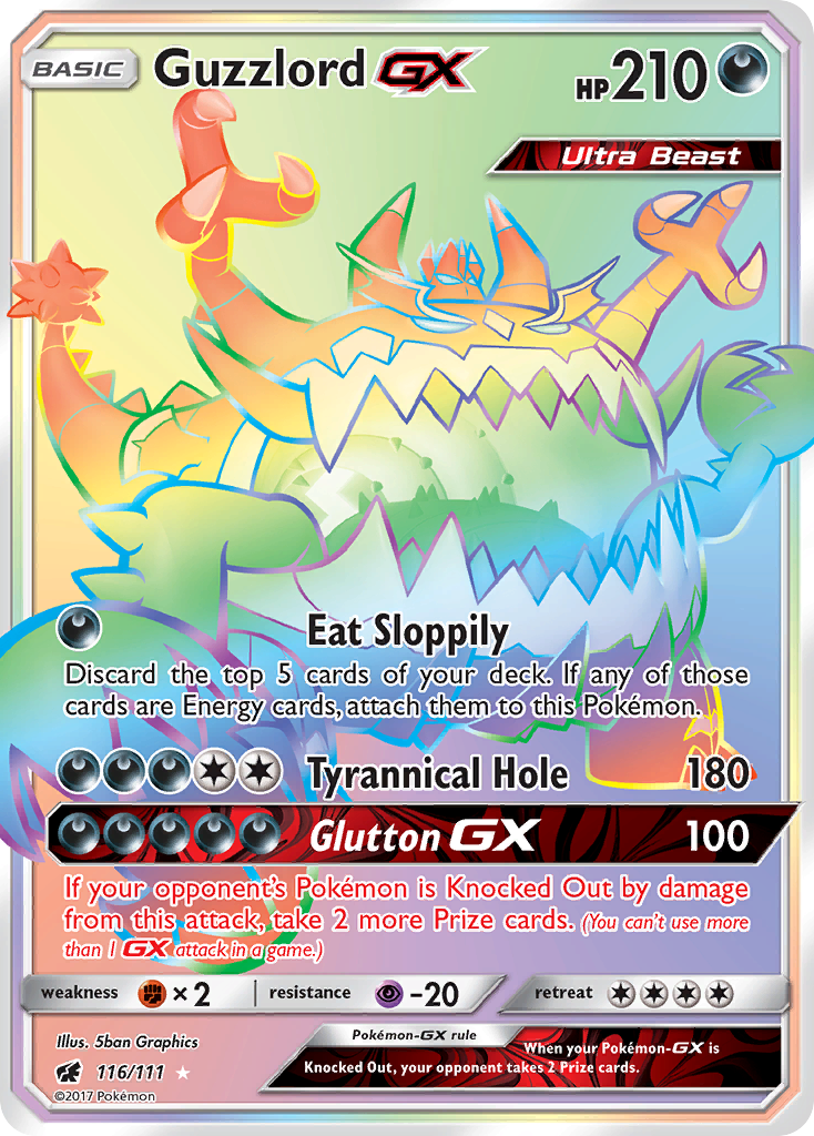 Guzzlord GX (116/111) [Sun & Moon: Crimson Invasion] - Comfy Hobbies