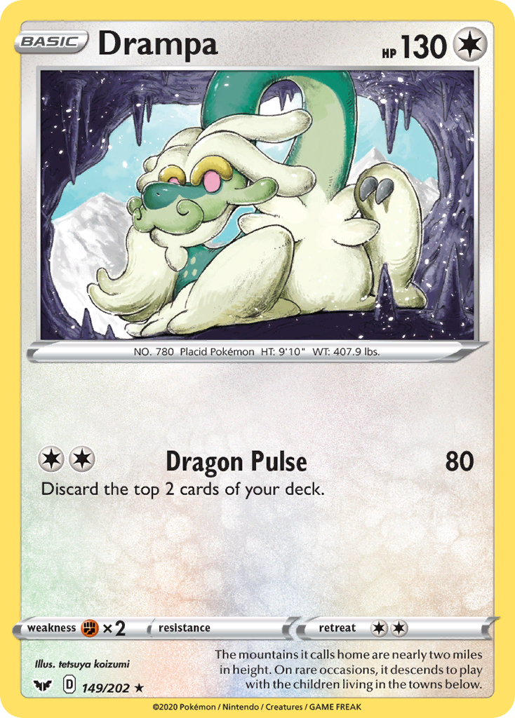 Drampa (149/202) [Sword & Shield: Base Set] - Comfy Hobbies