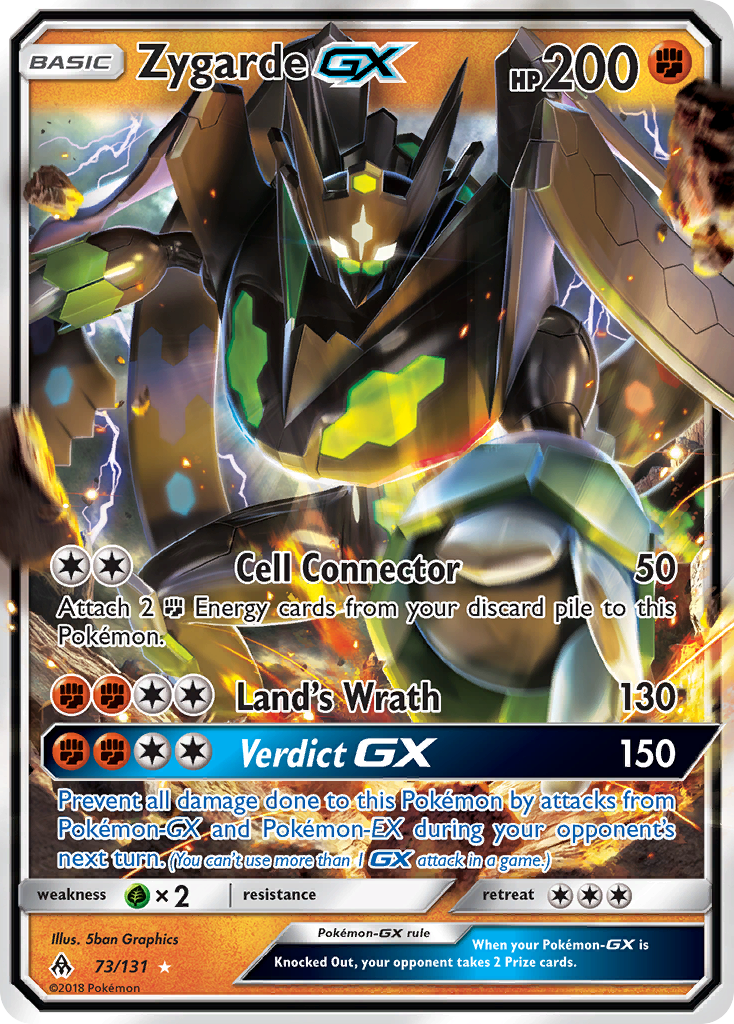 Zygarde GX (73/131) [Sun & Moon: Forbidden Light] - Comfy Hobbies