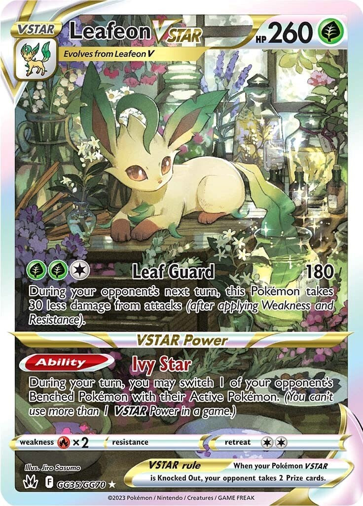 Leafeon VSTAR (GG35/GG70) [Sword & Shield: Crown Zenith] - Comfy Hobbies