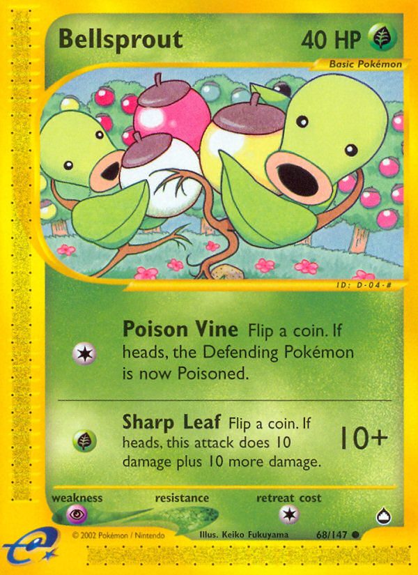 Bellsprout (68/147) [Aquapolis] - Comfy Hobbies