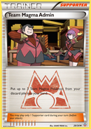 Team Magma Admin (29/34) [XY: Double Crisis] - Comfy Hobbies