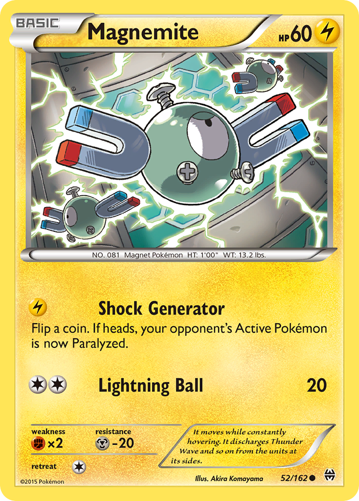 Magnemite (52/162) [XY: BREAKthrough] - Comfy Hobbies