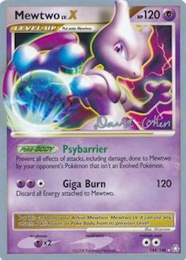 Mewtwo LV.X (144/146) (Stallgon - David Cohen) [World Championships 2009] - Comfy Hobbies