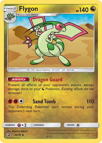 Flygon (39/70) [Sun & Moon: Dragon Majesty] - Comfy Hobbies