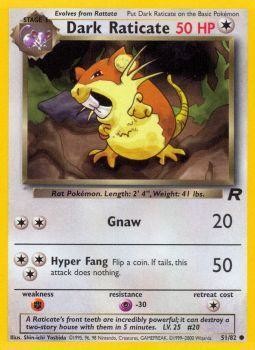 Dark Raticate (51/82) [Team Rocket Unlimited] - Comfy Hobbies