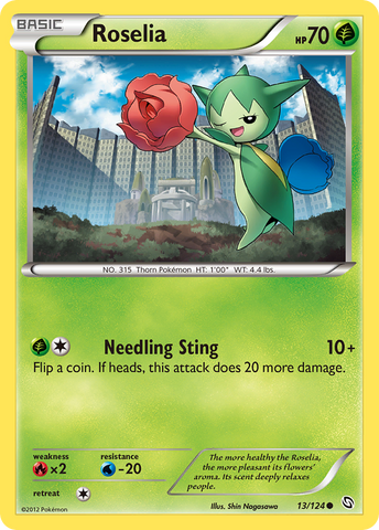Roselia (13/124) [Black & White: Dragons Exalted] - Comfy Hobbies