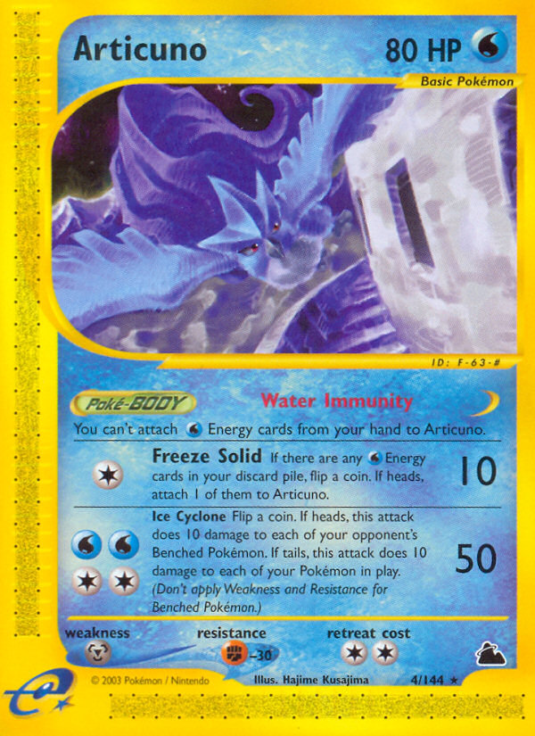 Articuno (4/144) [Skyridge] - Comfy Hobbies