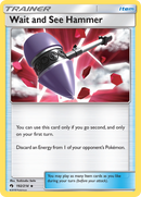 Wait and See Hammer (192/214) [Sun & Moon: Lost Thunder] - Comfy Hobbies