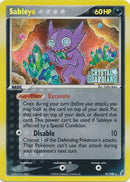 Sableye (10/100) (Stamped) [EX: Crystal Guardians] - Comfy Hobbies