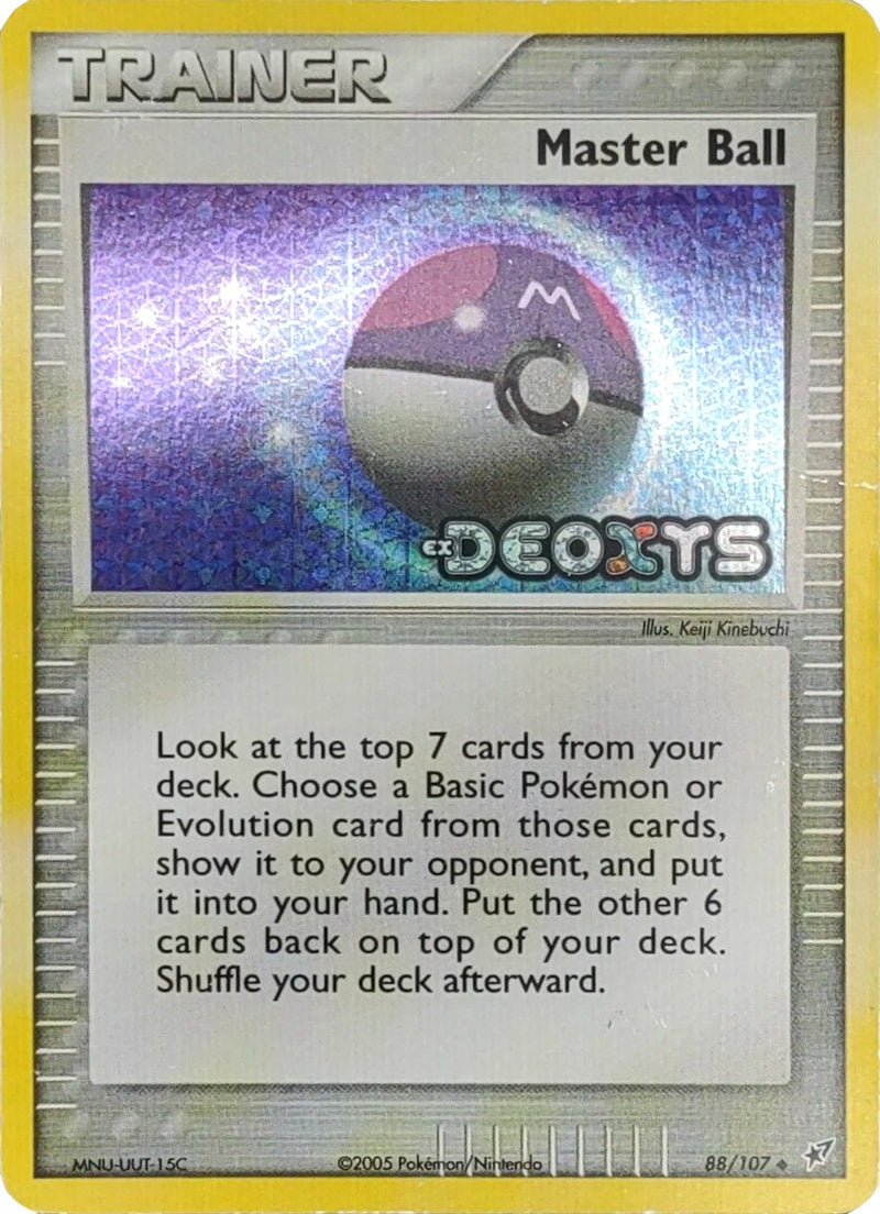 Master Ball (88/107) (Stamped) [EX: Deoxys] - Comfy Hobbies