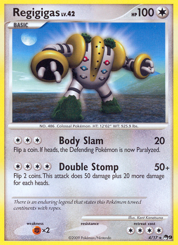 Regigigas (4/17) [POP Series 9] - Comfy Hobbies