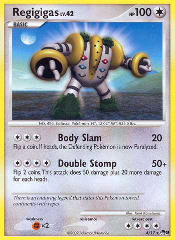 Regigigas (4/17) [POP Series 9] - Comfy Hobbies