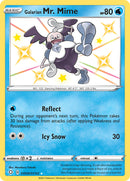 Galarian Mr. Mime (SV020/SV122) [Sword & Shield: Shining Fates] - Comfy Hobbies