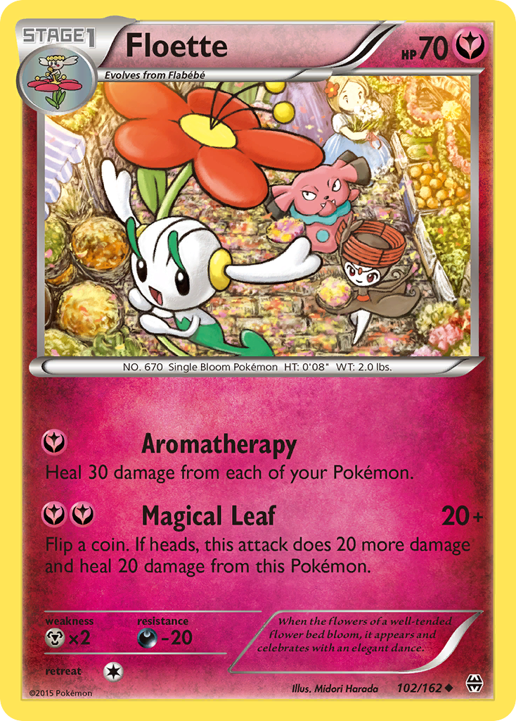 Floette (102/162) [XY: BREAKthrough] - Comfy Hobbies