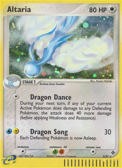 Altaria (2/97) [EX: Dragon] - Comfy Hobbies