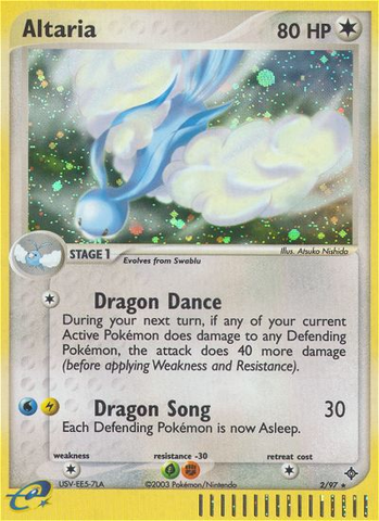 Altaria (2/97) [EX: Dragon] - Comfy Hobbies