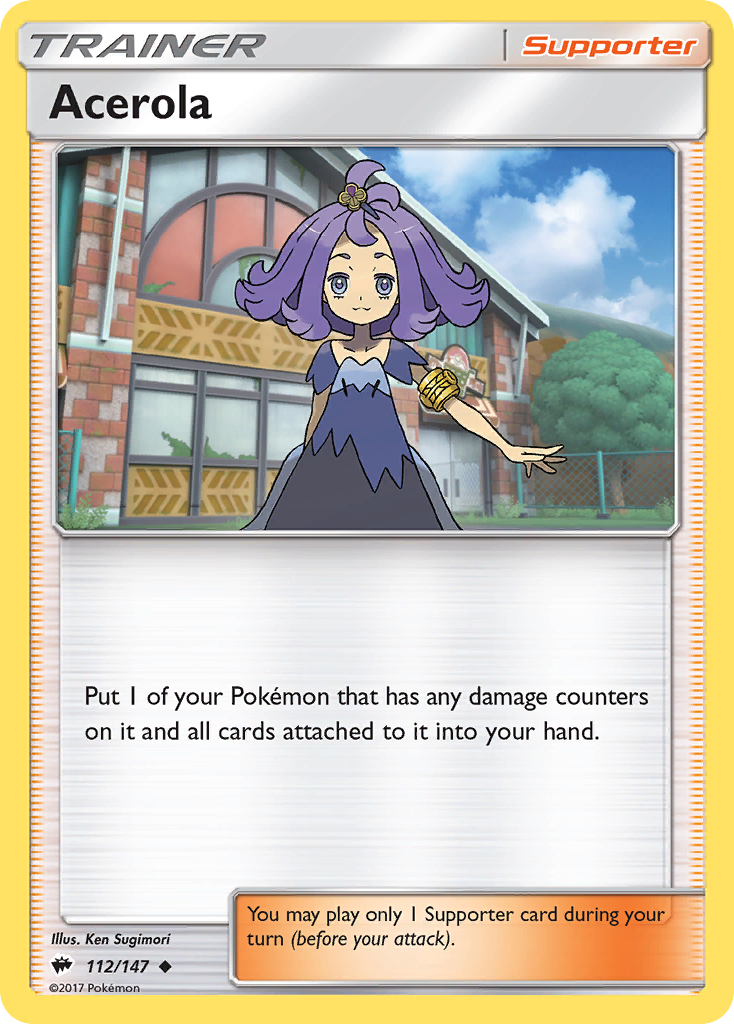 Acerola (112/147) [Sun & Moon: Burning Shadows] - Comfy Hobbies