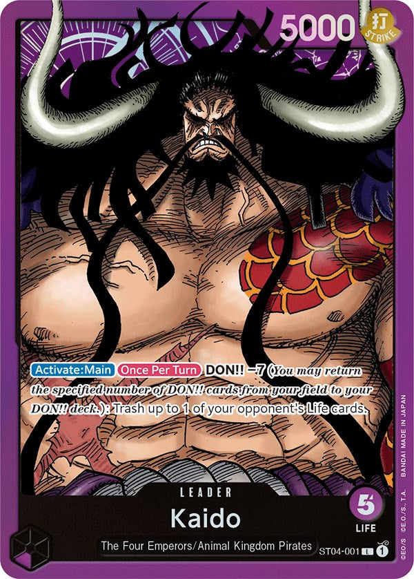 Kaido (001) [Starter Deck: Animal Kingdom Pirates] - Comfy Hobbies