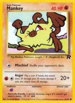 Mankey (61/82) [Team Rocket Unlimited] - Comfy Hobbies