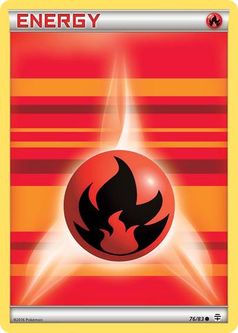 Fire Energy (76/83) [XY: Generations] - Comfy Hobbies