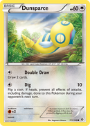 Dunsparce (111/149) [Black & White: Boundaries Crossed] - Comfy Hobbies