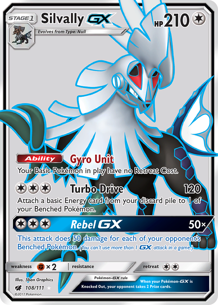Silvally GX (108/111) [Sun & Moon: Crimson Invasion] - Comfy Hobbies